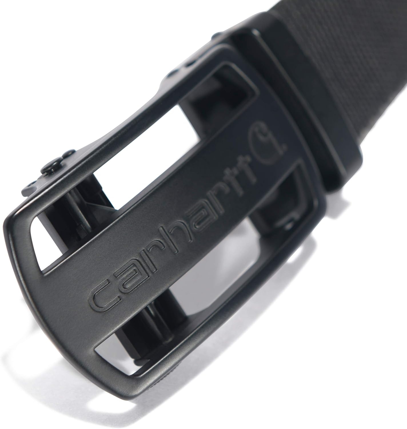 imageCarhartt Mens Rugged Flex Nylon Webbing BeltNylon Webbing Ratchet Belt Black