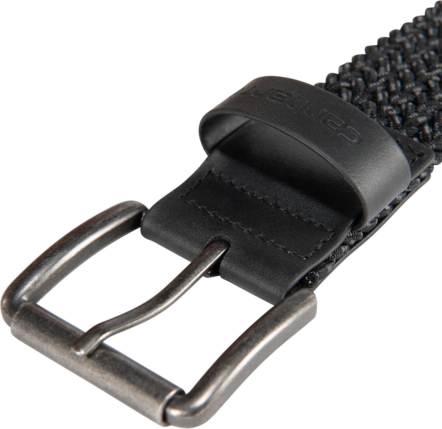 imageCarhartt Mens Rugged Flex Nylon Webbing BeltRugged Flex Nylon Cord Braided Black