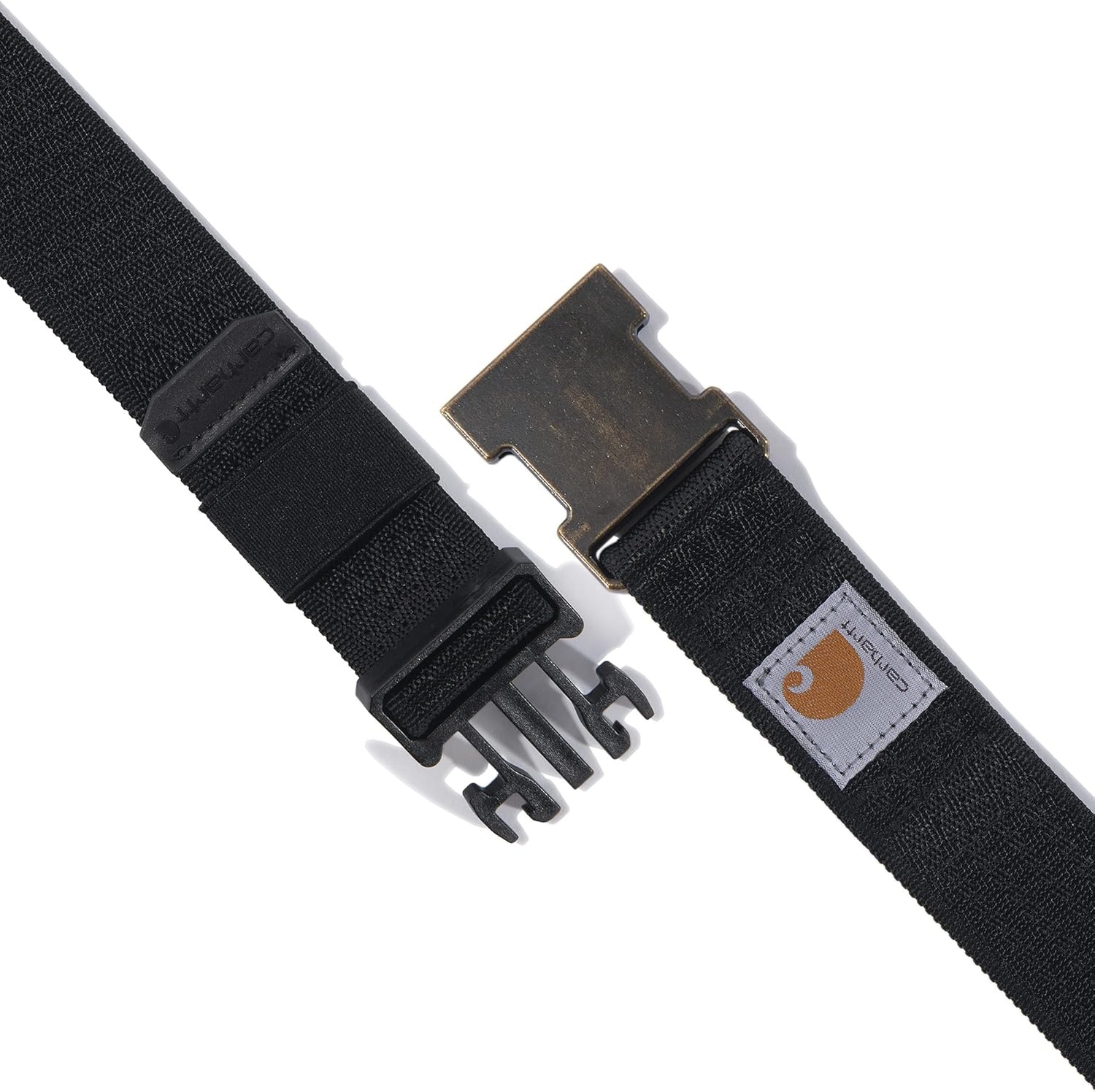 imageCarhartt Mens Rugged Flex Nylon Webbing BeltRugged Flex Nylon Webbing Black