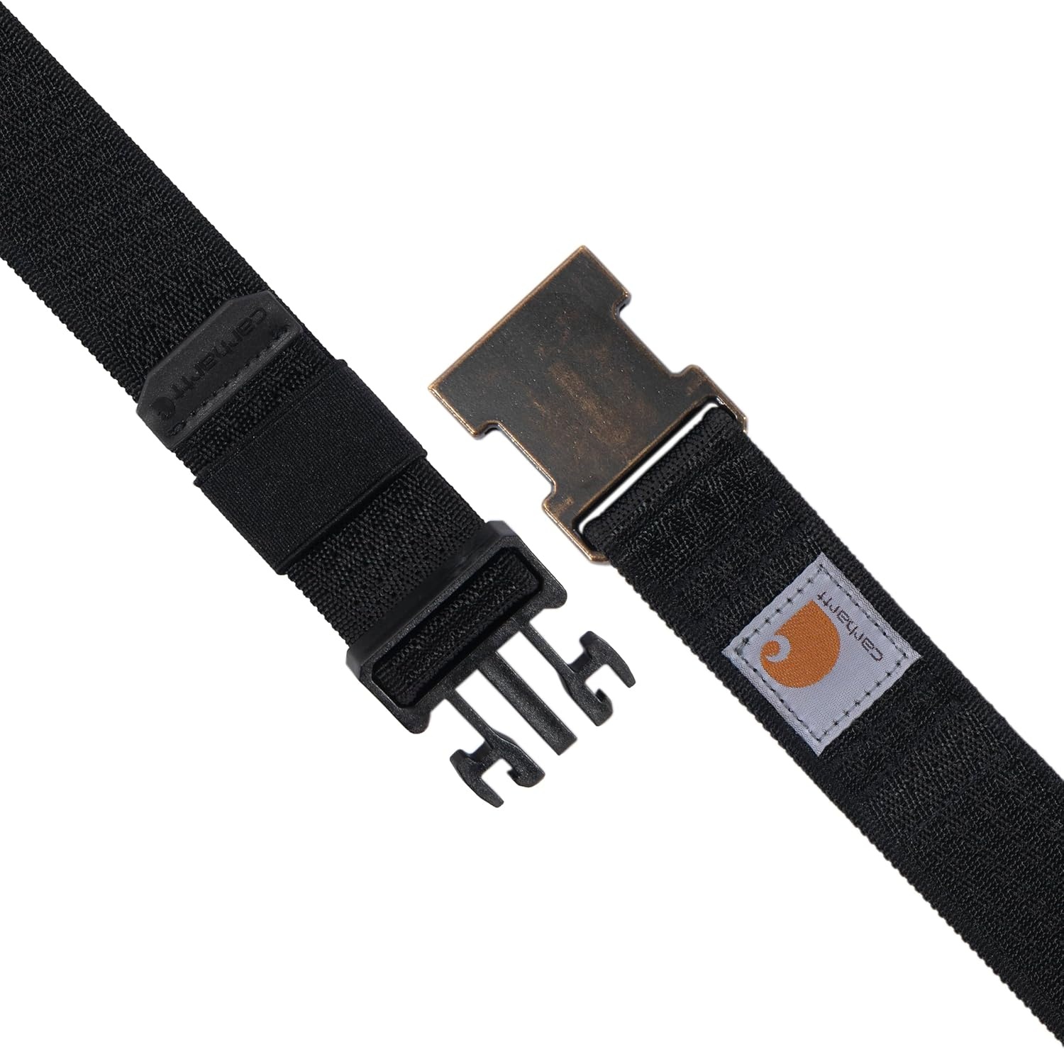 imageCarhartt Mens Rugged Flex Nylon Webbing BeltRugged Flex Nylon Webbing Black