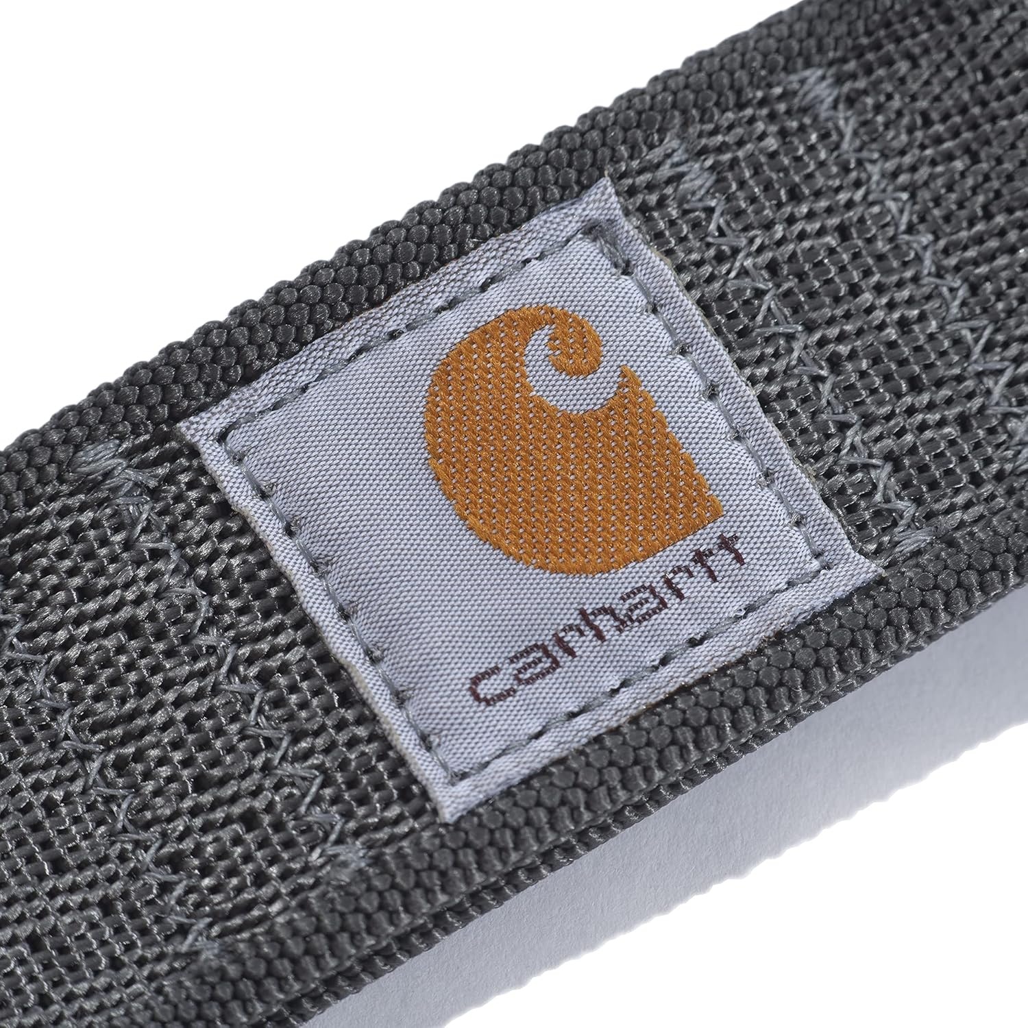 imageCarhartt Mens Rugged Flex Nylon Webbing BeltRugged Flex Nylon Webbing Gravel