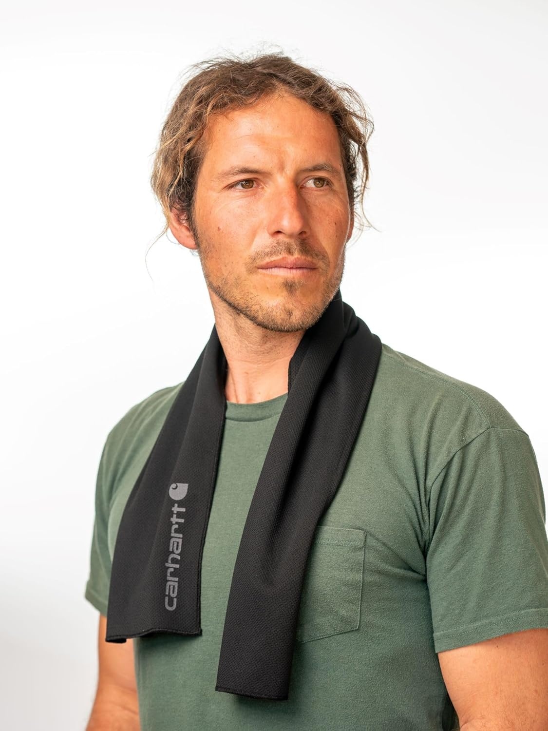 imageCarhartt Mens UP0234U Force Sun Defender Mesh Cooling TowelBlack