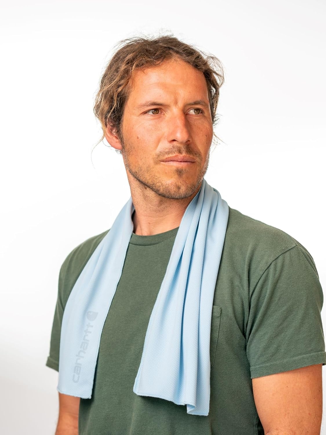imageCarhartt Mens UP0234U Force Sun Defender Mesh Cooling TowelMoonstone