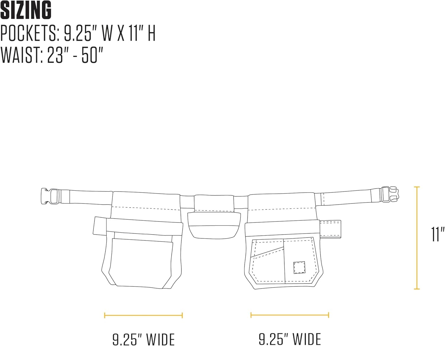 imageCarhartt Station Tool Belt Durable Adjustable WaterResistant Belt Organizer Tool Belt Suspender BrownAdjustable Utility Belt Brown