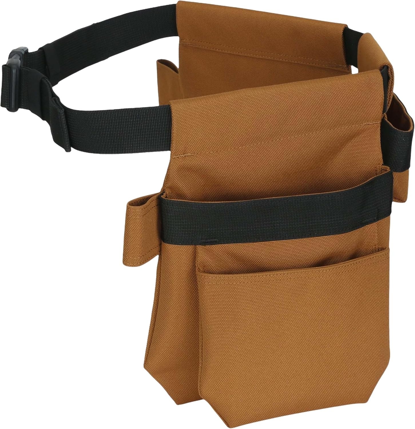 imageCarhartt Station Tool Belt Durable Adjustable WaterResistant Belt Organizer Tool Belt Suspender BrownAdjustable Utility Belt Brown