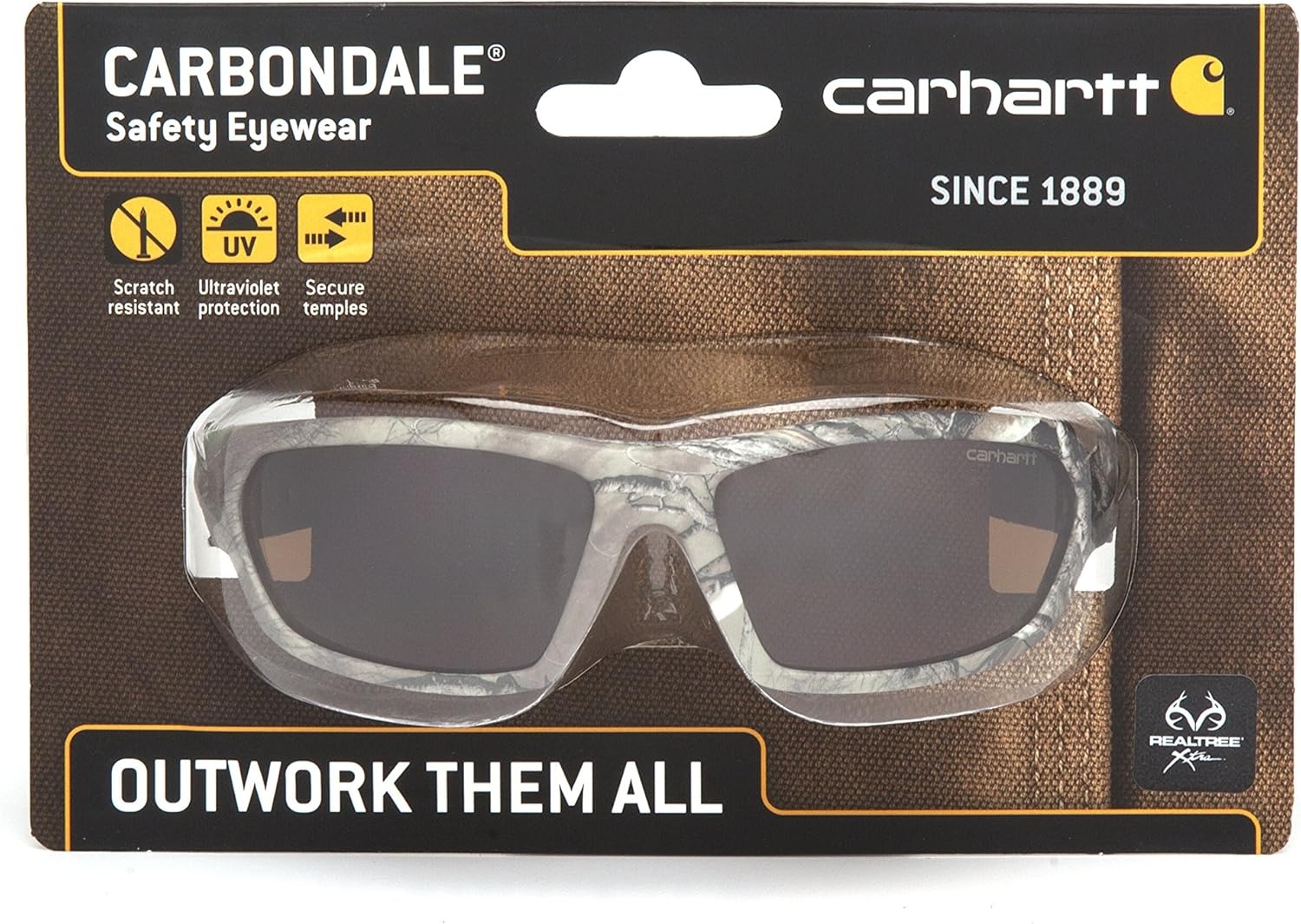 imageCarhartt Unisex Sandstone Bronze LensRealtree Xtra Frame
