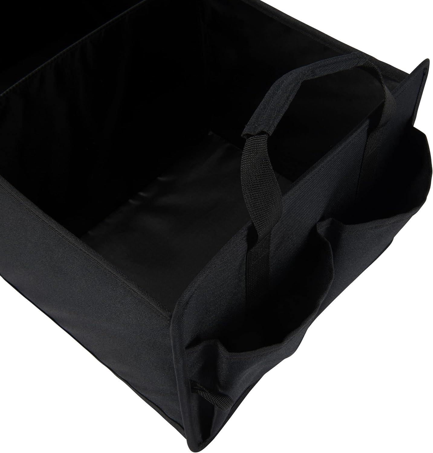 imageCarhartt Universal Collapsible Cargo Trunk Organizer Portable Accessory Storage Organizer for Automotive SUV Trucks amp Cars Black One SizeBlack