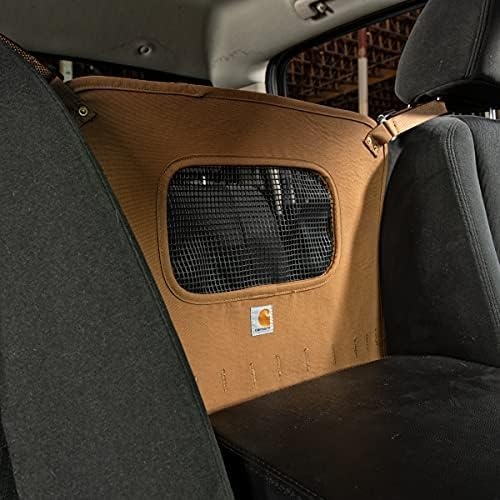 imageCarhartt Universal Nylon Duck Pet Barrier Durable Pet Barrier with Rain Defender Durable Water Repellent BlackCarhartt Brown