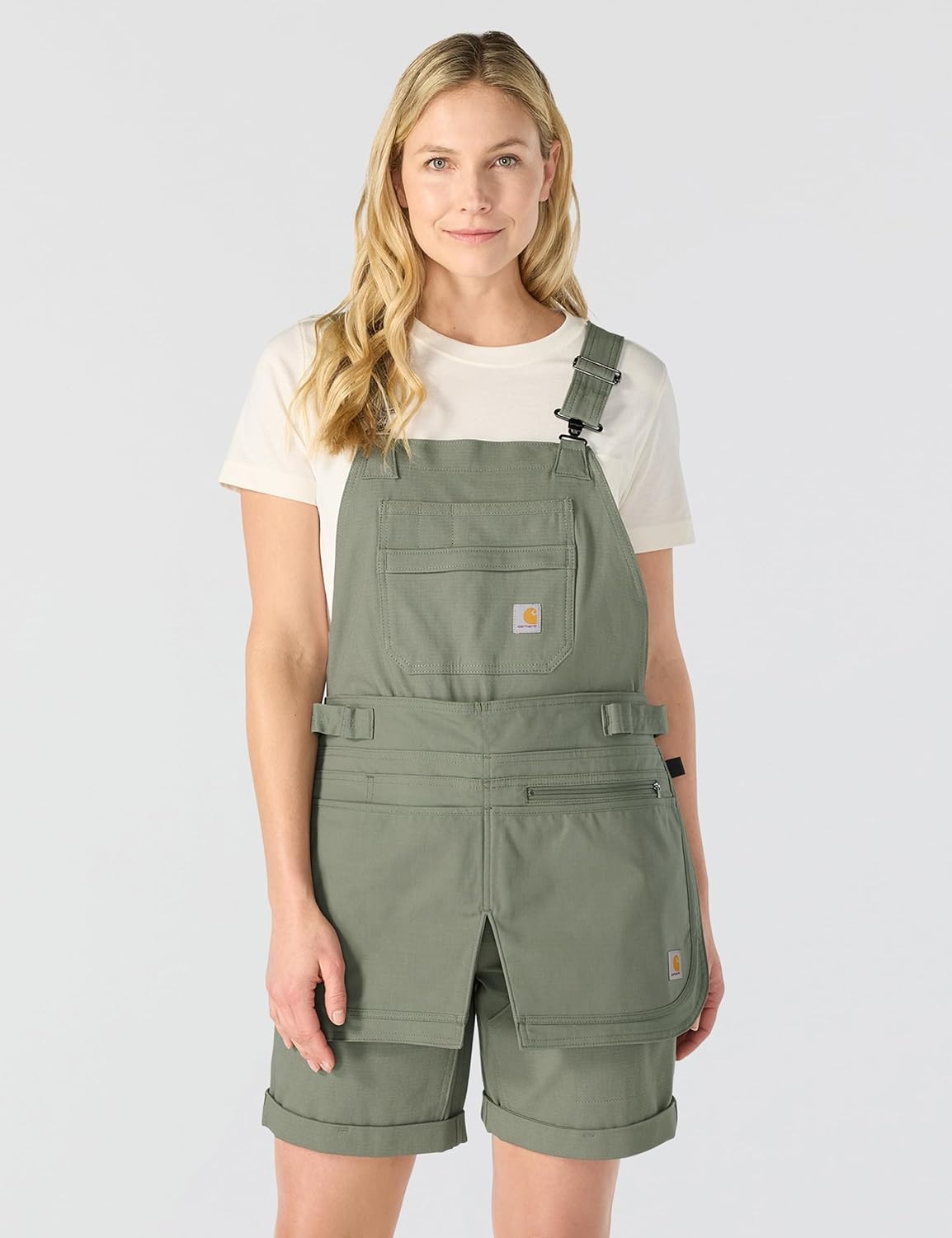 imageCarhartt Womens Ripstop Apron Dusty Olive One Size