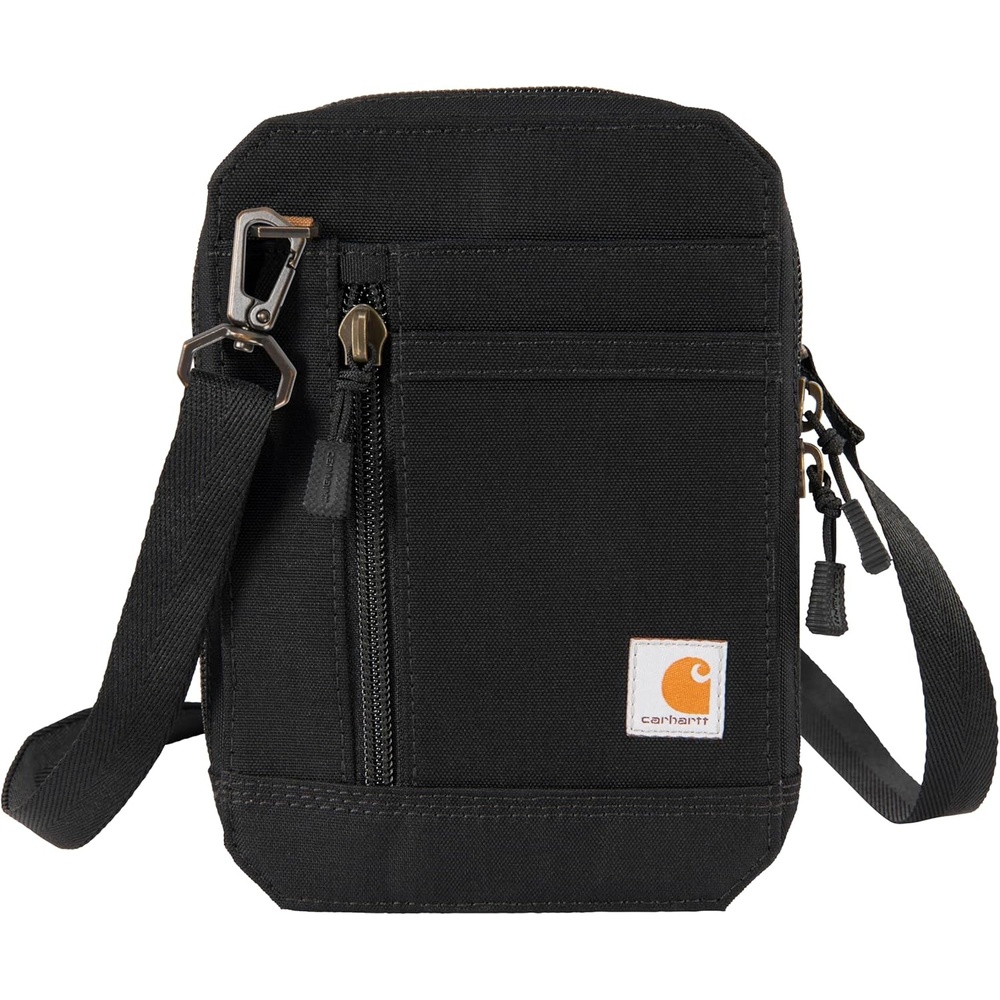 imageCarhartt 700D Nylon Duck Crossbody Wallet Slim and Portable Design Perfect for Concerts and Sporting EventsBlack