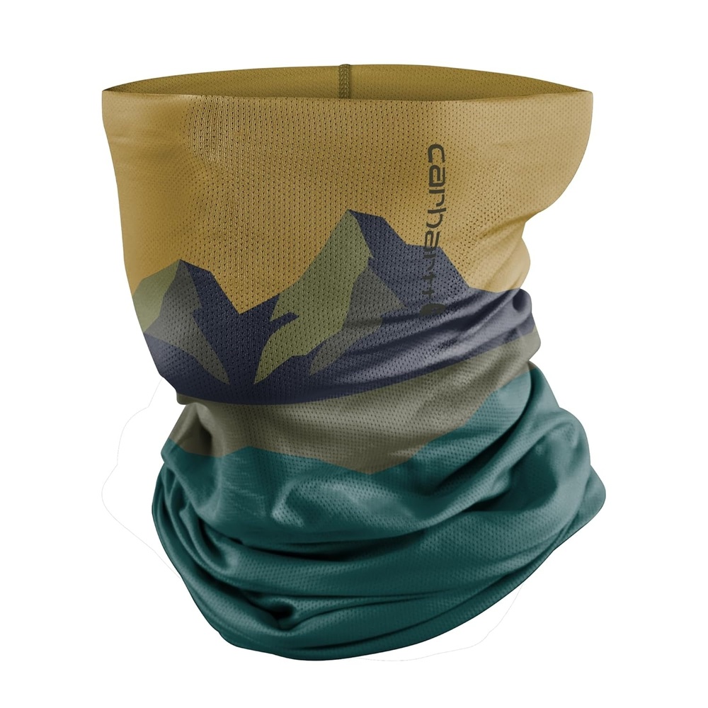 imageCarhartt Force Lightweight Neck Gaiter Tree CamoBurnt Olive One SizeMountain PrintfennelHunt Club
