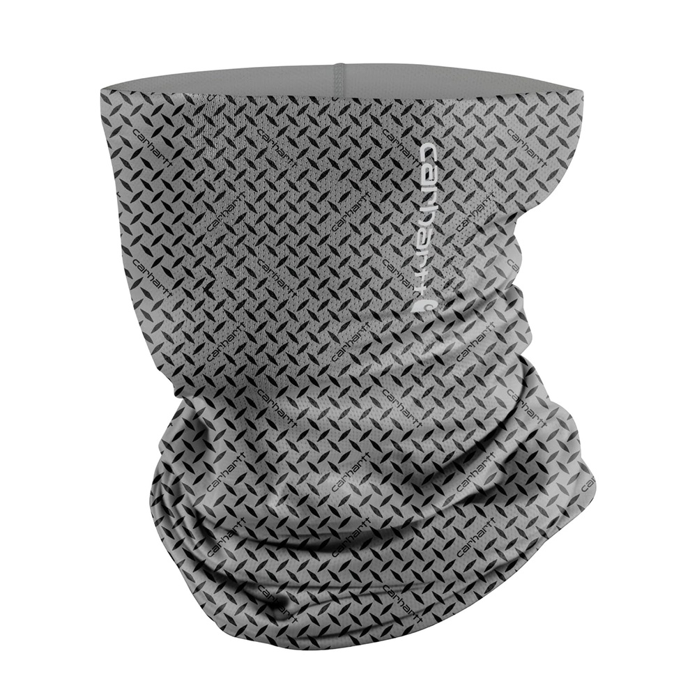 imageCarhartt Force Lightweight Neck Gaiter Tree CamoBurnt Olive One SizeSteel Plate Printgrey CloudBlack