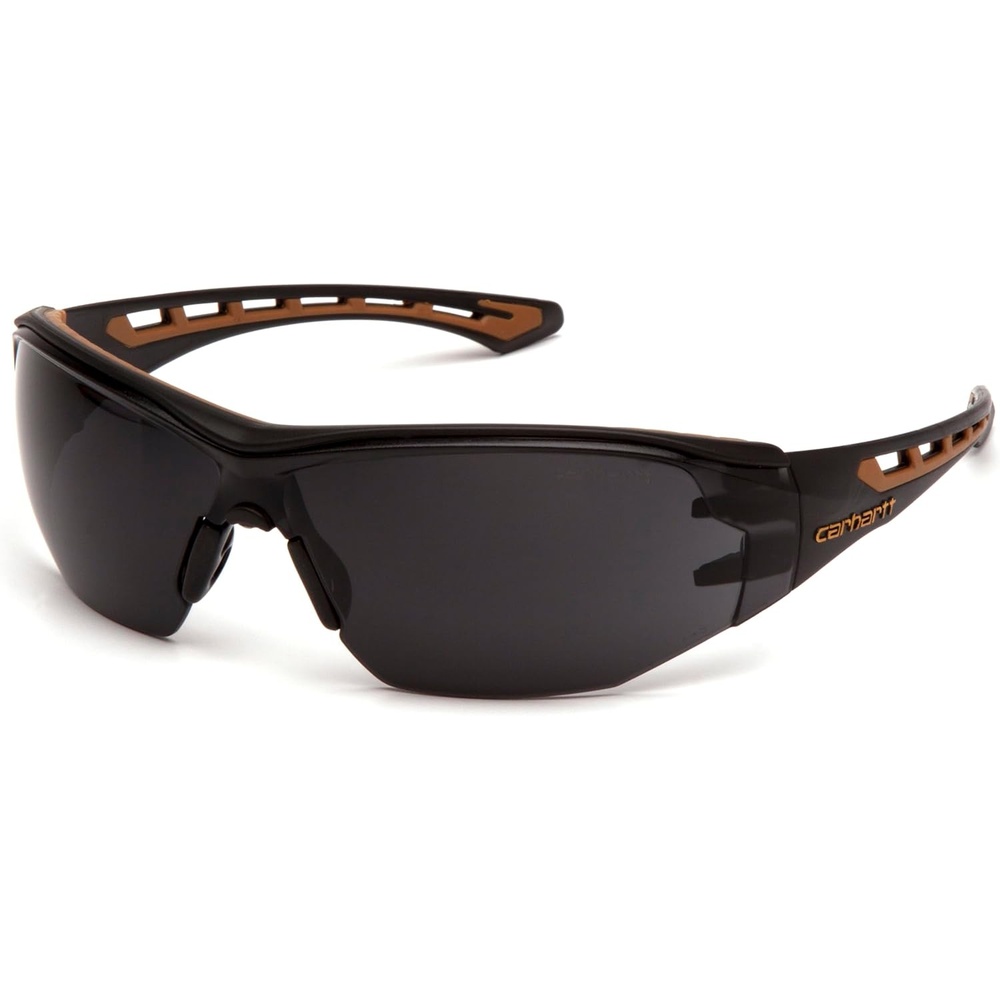 imageCarhartt Gear CHB818ST Easley Sandstone Bronze AntiFog Lens  One Size Fits All  BlackTanGray Lens