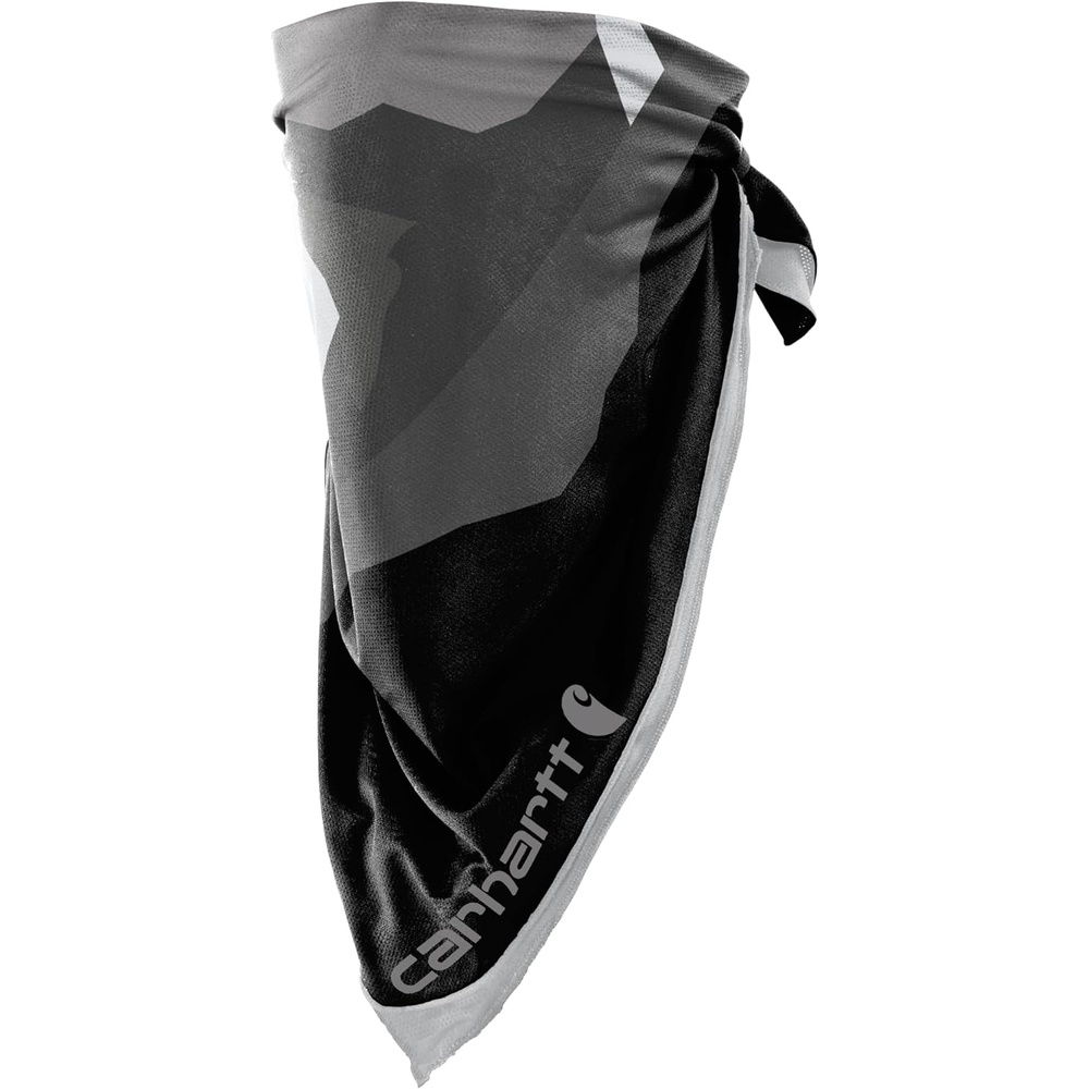imageCarhartt Unisex Adult Force Lightweight BandanaMountain PrintblackShadow