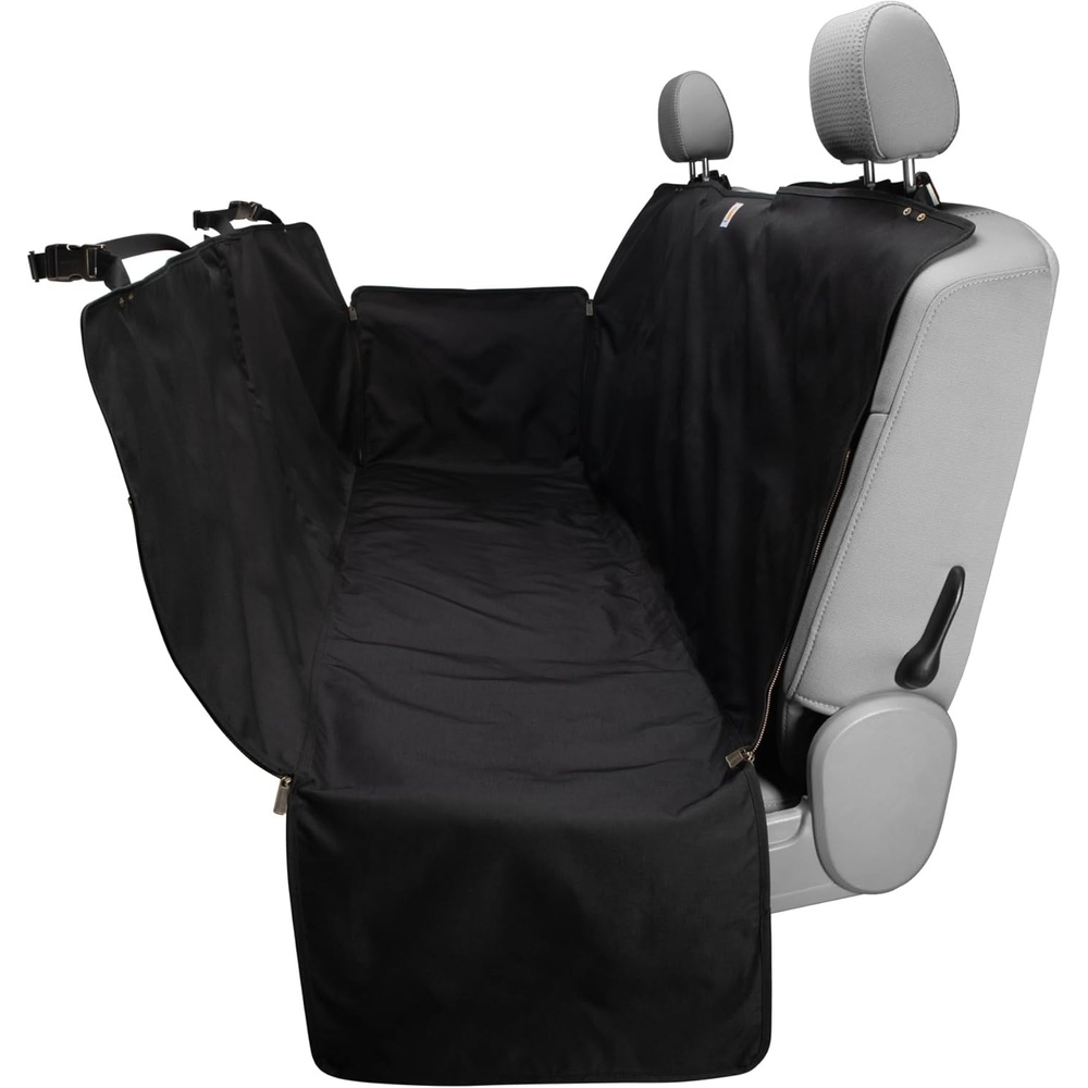 imageCarhartt Universal Fitted Nylon Duck Pet Hammock Dog Back Seat Cover BlackBlack