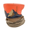 Mountain Print-golden Poppy/Dark Khaki