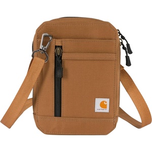 Carhartt 700D Nylon Duck Crossbody Wallet, Slim and Portable Design, Perfect for Concerts and Sporting Events(Carhartt Brown)