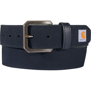 Carhartt Casual Rugged Duck Canvas Belts, Available in Multiple Colors & Sizes(Black)