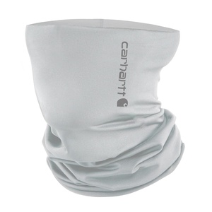 Carhartt Force All-Season Neck Gaiter, Steel Plate Print-Grey Cloud/Black, One Size(Light Grey)