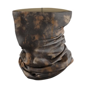 Carhartt Force Lightweight Neck Gaiter, Tree Camo-Burnt Olive, One Size(Watercolor Camo Print-brown/Dark Brown)