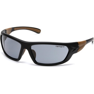 Carhartt Gear CHB291 Carbondale Antique Mirror Polarized Lens(Gray Lens/ Black/Tan Frame)