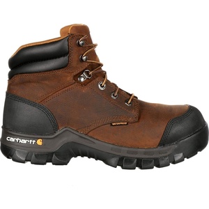 Carhartt Men’s CMF6380 Rugged Flex Six Inch Waterproof Work Boot(Dark Brown Oil Tanned)