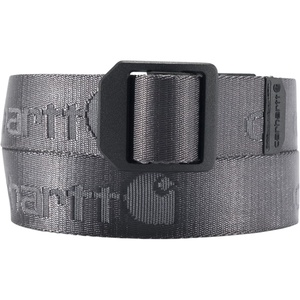 Carhartt Men’s Rugged Flex Nylon Webbing Belt(Nylon Webbing Ladder Lock (Gravel))