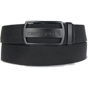 Carhartt Men’s Rugged Flex Nylon Webbing Belt(Nylon Webbing Ratchet Belt (Black))
