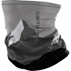 Carhartt Men’s UP0258U Force® Heavyweight Neck Gaiter(Mountain Print-black/Shadow)