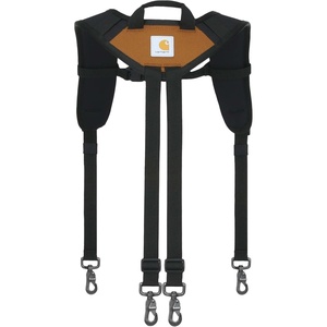 Carhartt Station Tool Belt, Durable, Adjustable Water-Resistant Belt Organizer, Tool Belt Suspender (Brown)(Tool Belt Suspender (Brown))