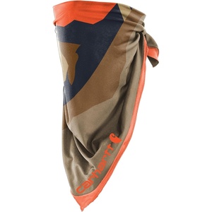 Carhartt Unisex Adult Force Lightweight Bandana(Mountain Print-golden Poppy/Dark Khaki)