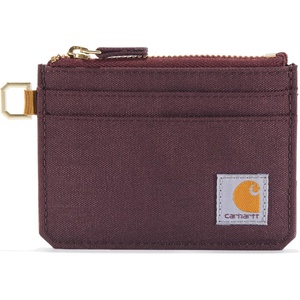 Carhartt Womens 700D Nylon Duck Zippered Wallets, Bifold and Card Keeper Options(Port (Card Keeper))