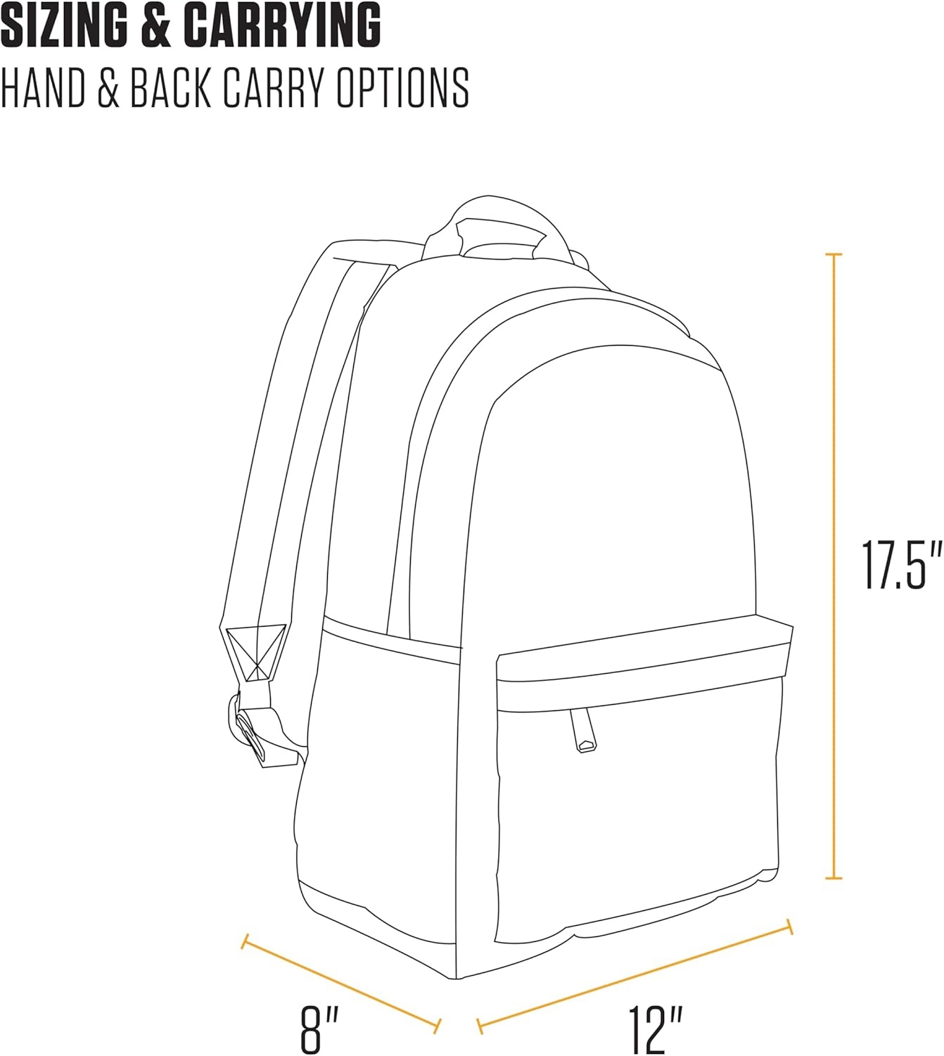 image:imageCarhartt 21L Classic Laptop Backpack WaterResistant Pack W 15 Laptop Sleeve and Organizational Compartments Carhartt BrownMossy Oak Bottomlands