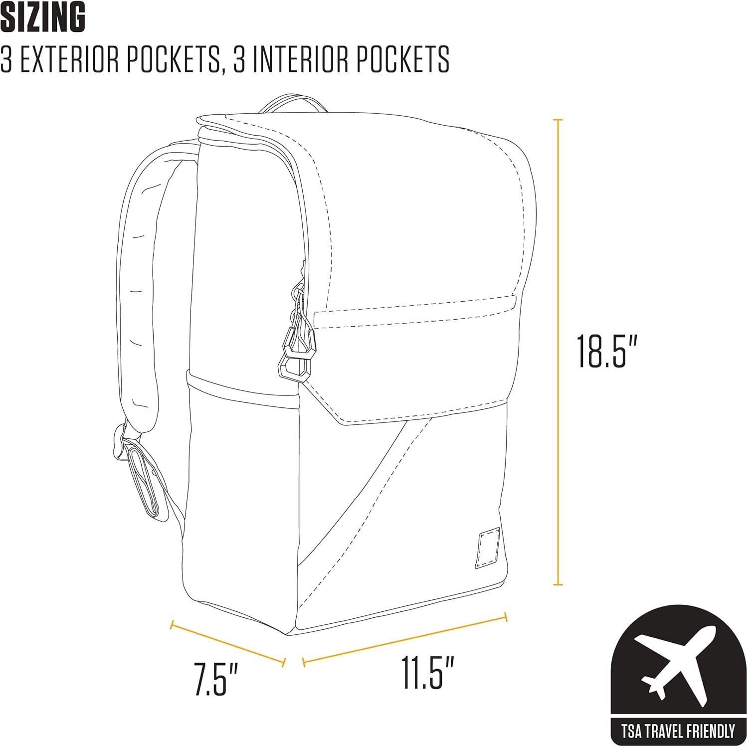 image:imageCarhartt 21L TopLoad Backpack Durable Water Resistant Coated Canvas Base W 17 Laptop Sleeve Carhartt BrownBlack