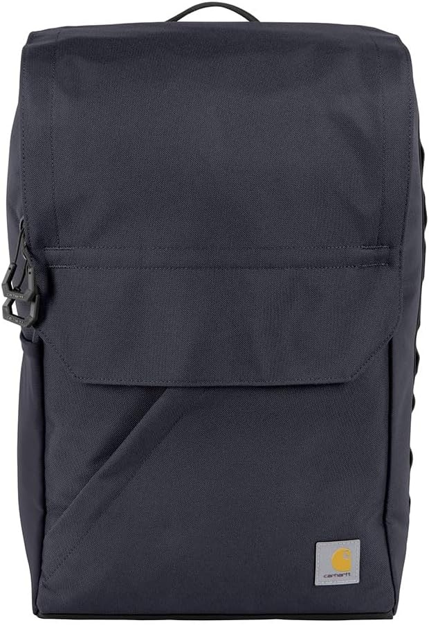 image:imageCarhartt 21L TopLoad Backpack Durable Water Resistant Coated Canvas Base W 17 Laptop Sleeve Carhartt BrownBluestone