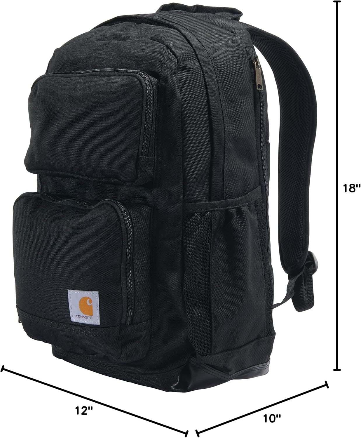 image:imageCarhartt 28L DualCompartment Backpack Durable Pack with 16 Laptop Sleeve and Duravax Abrasion Resistant Base NavyBlack