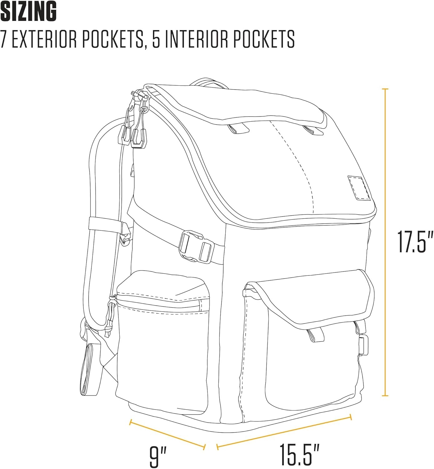 image:imageCarhartt 35L Nylon Workday Backpack Durable WaterResistant Pack with 15 Laptop Sleeve and Adjustable Shoulder Straps TarmacBlack