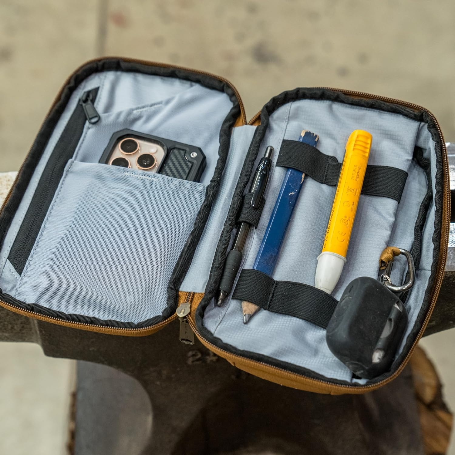 image:imageCarhartt 600Denier Tool Organizer Durable WaterResistant Soft Organizer BlackSoft Organizer Black