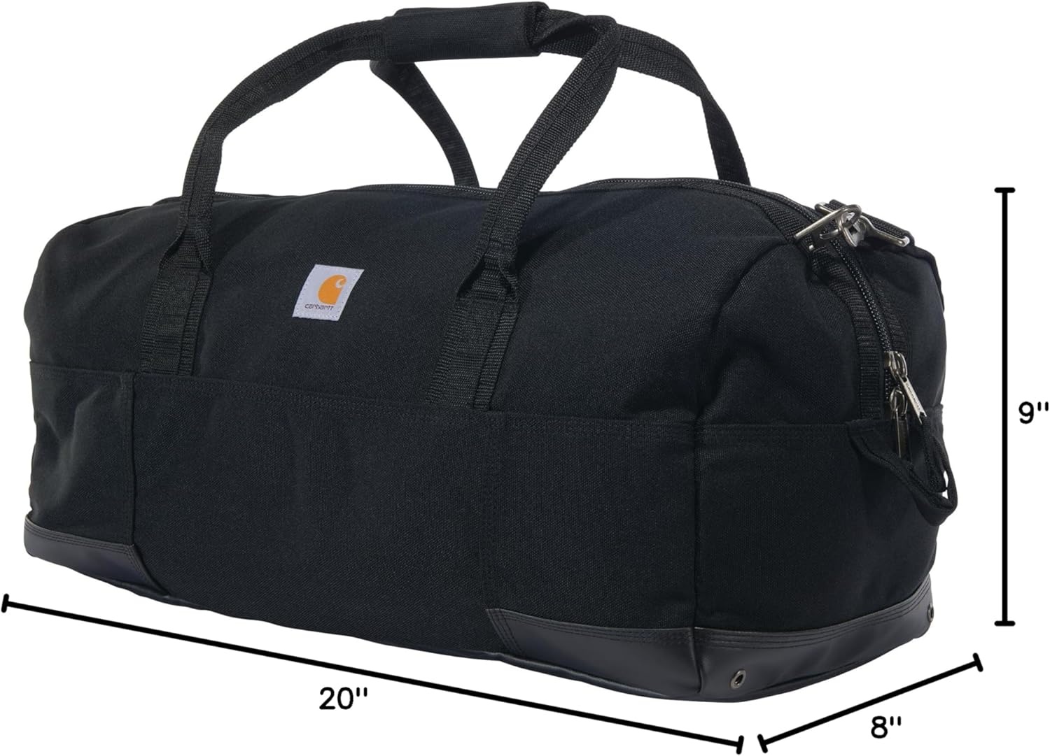 image:imageCarhartt Classic Duffels HeavyDuty Bag for Jobsite Gym and TravelBlack