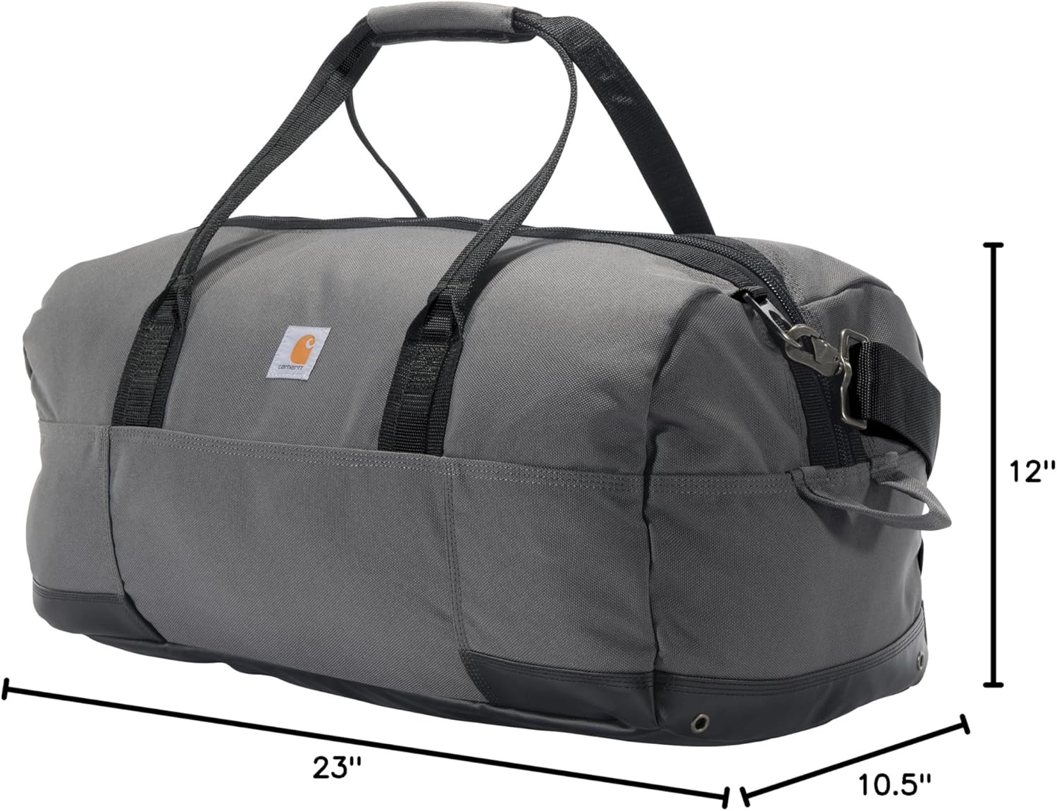image:imageCarhartt Classic Duffels HeavyDuty Bag for Jobsite Gym and TravelGravel