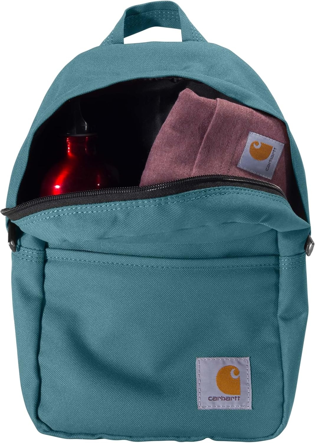 image:imageCarhartt Classic Mini Backpack Durable WaterResistant Backpack with Adjustable Shoulder Straps BlackHarbor Teal