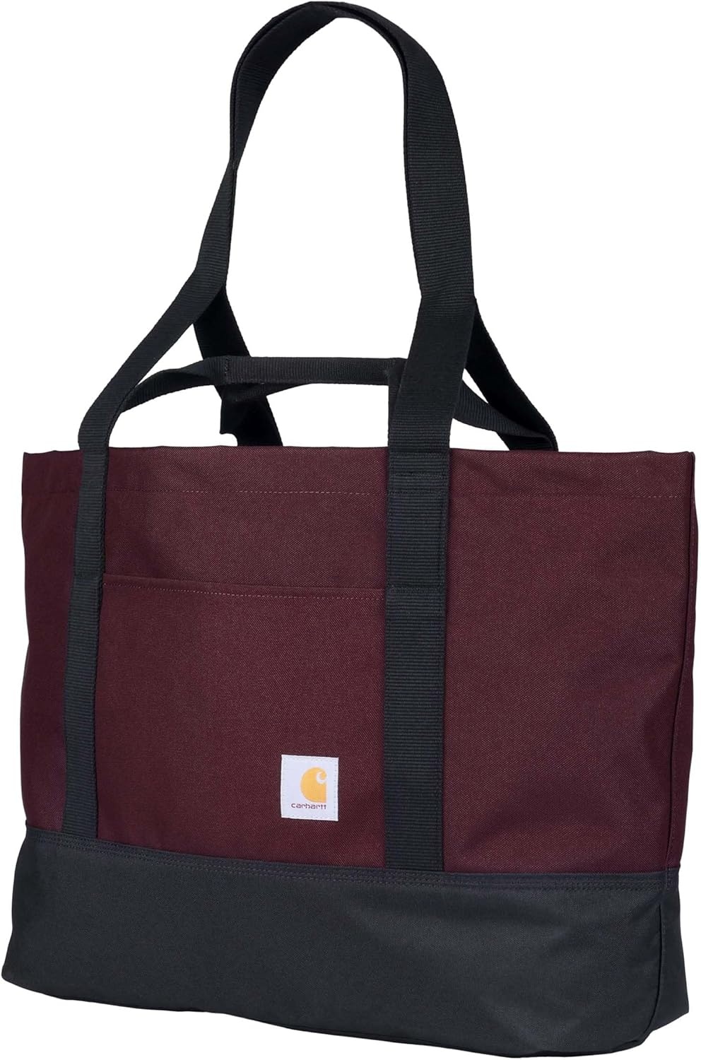 image:imageCarhartt Classic Vertical Open Tote Bag Durable Water Repellent Material WHand and Shoulder StrapsPort