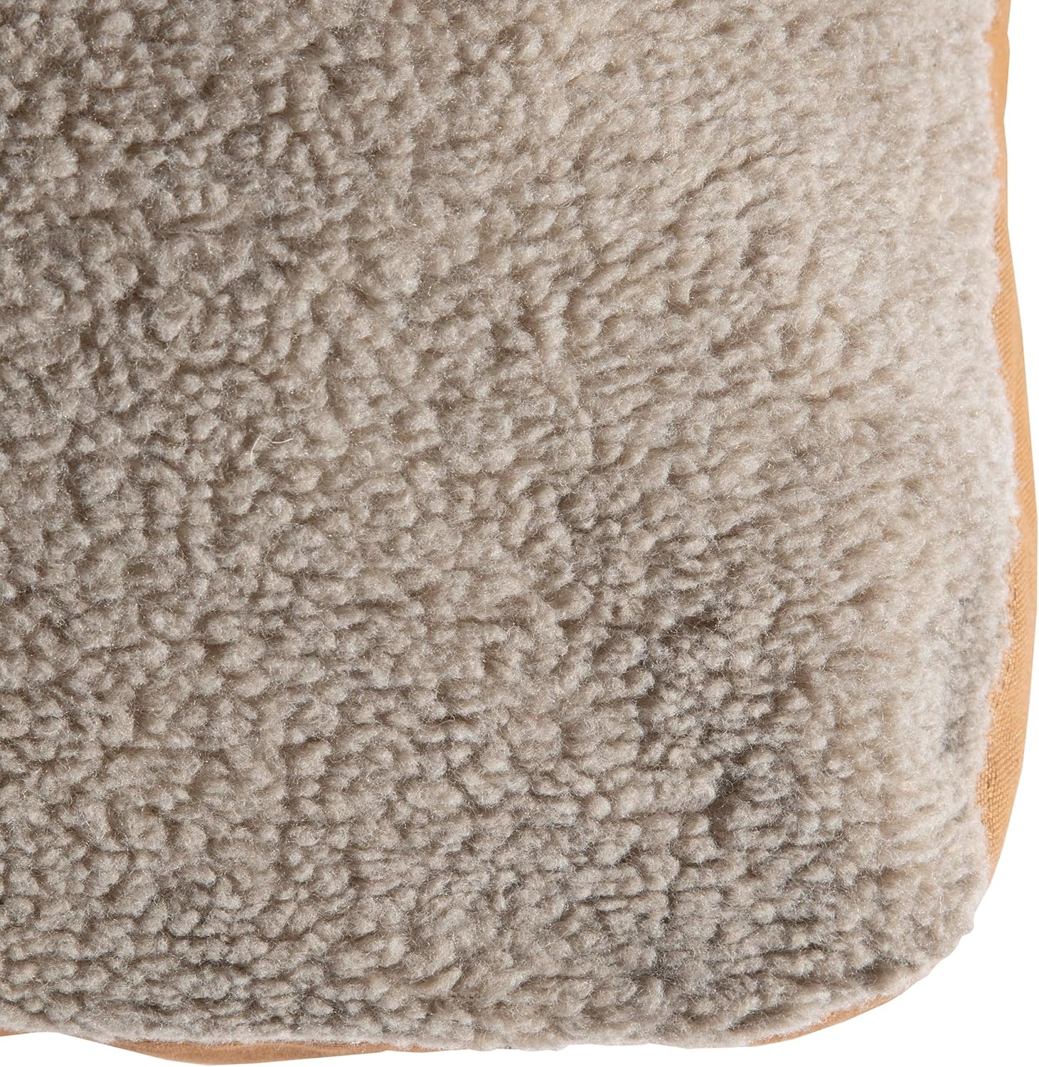 imageCarhartt Durable Canvas Pet Bed Water Resistant Firm Duck Dog Bed Carhartt Brown Sherpa Top MediumCarhartt Brown Sherpa Top