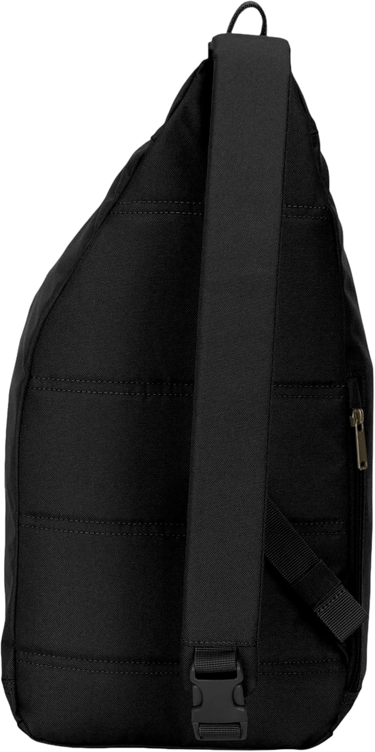 image:imageCarhartt Durable Sling Bag Crossbody Backpack with Side Release Buckle Tablet Sleeve and Adjustable Strap BlackBlack