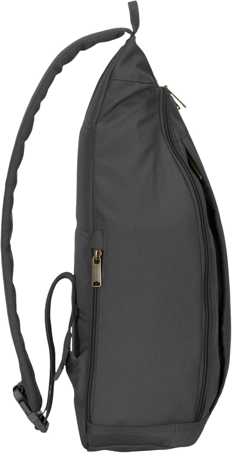 image:imageCarhartt Durable Sling Bag Crossbody Backpack with Side Release Buckle Tablet Sleeve and Adjustable Strap BlackGravel