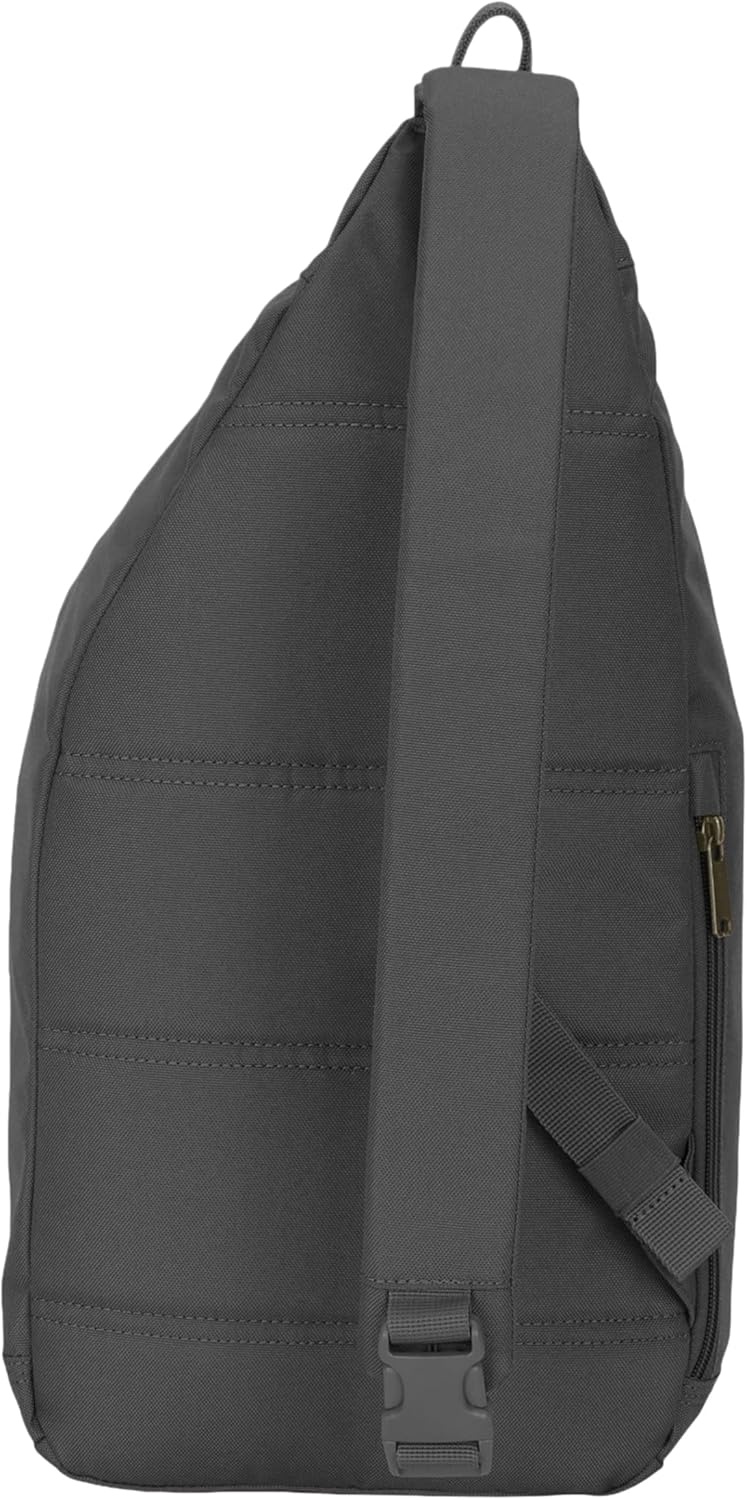 image:imageCarhartt Durable Sling Bag Crossbody Backpack with Side Release Buckle Tablet Sleeve and Adjustable Strap BlackGravel