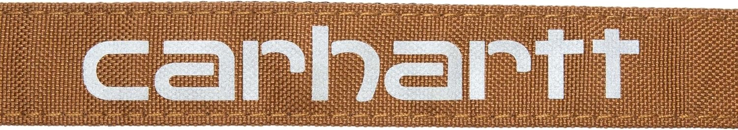 imageCarhartt Field Dog Leash Durable 600Denier Fabric WAdjustable Metal DRing Hardware Carhartt Brown LargeCarhartt Brown