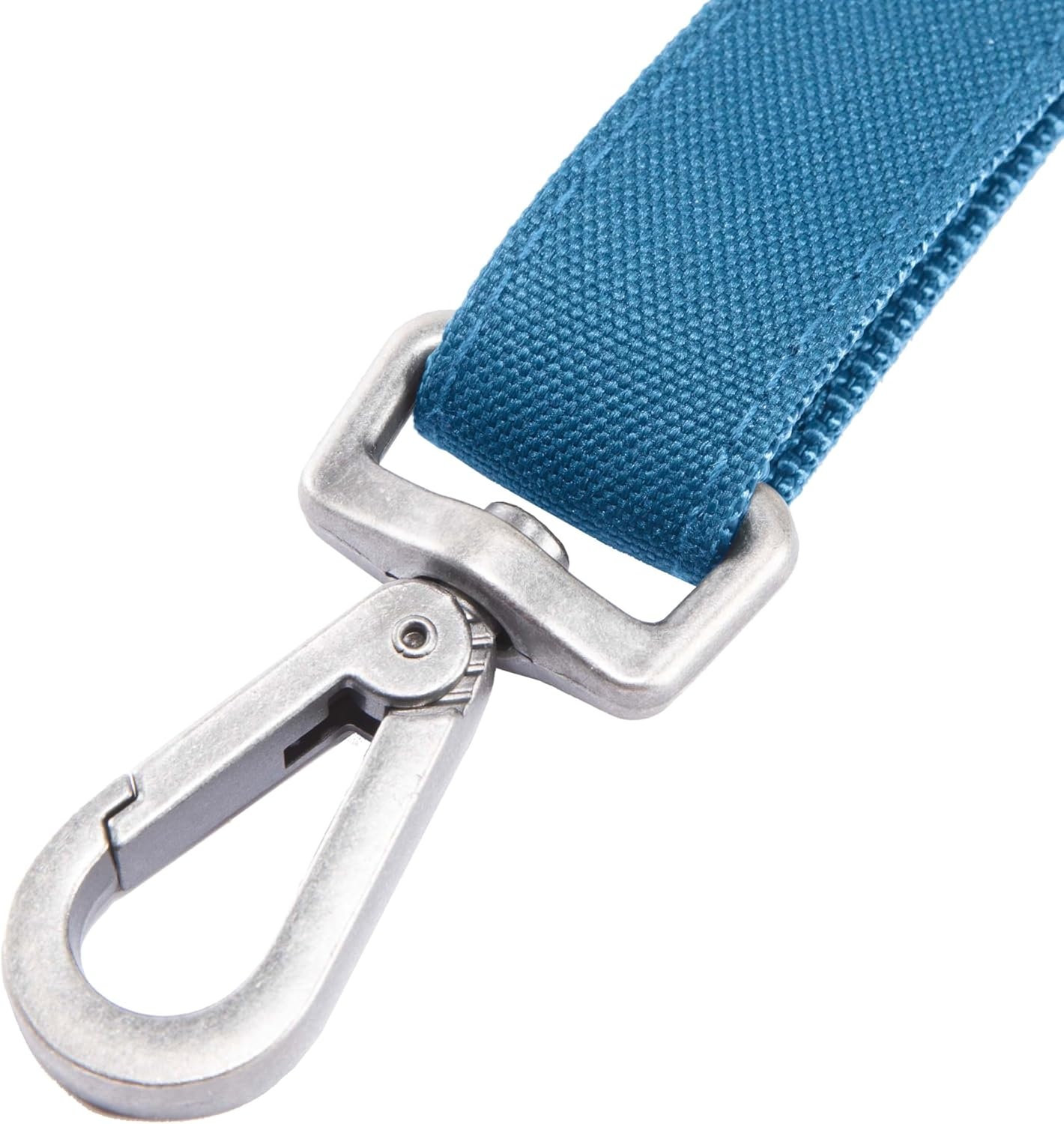 imageCarhartt Field Dog Leash Durable 600Denier Fabric WAdjustable Metal DRing Hardware Carhartt Brown LargeMarine Blue