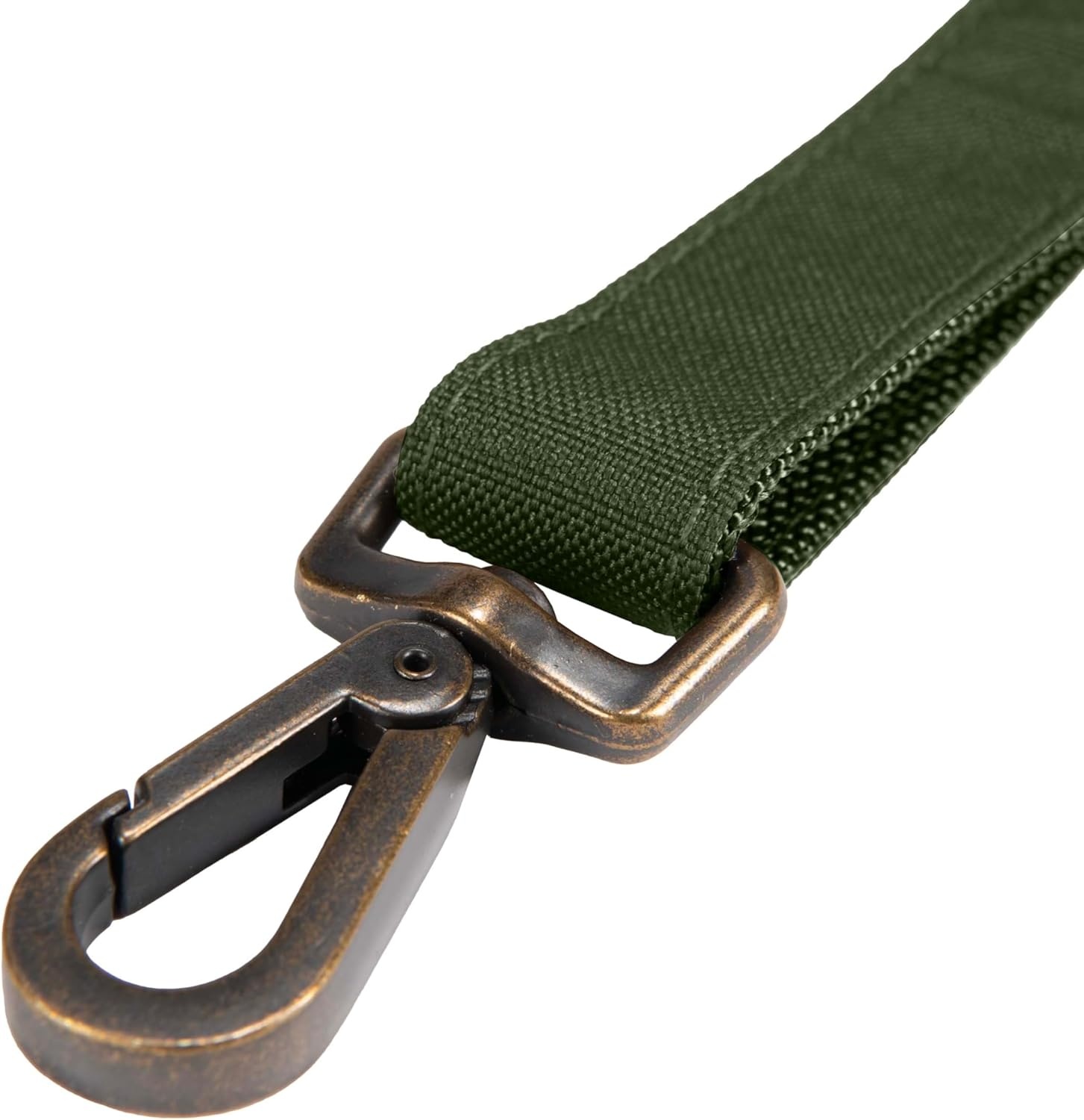 imageCarhartt Field Dog Leash Durable 600Denier Fabric WAdjustable Metal DRing Hardware Carhartt Brown LargeOak Leaf