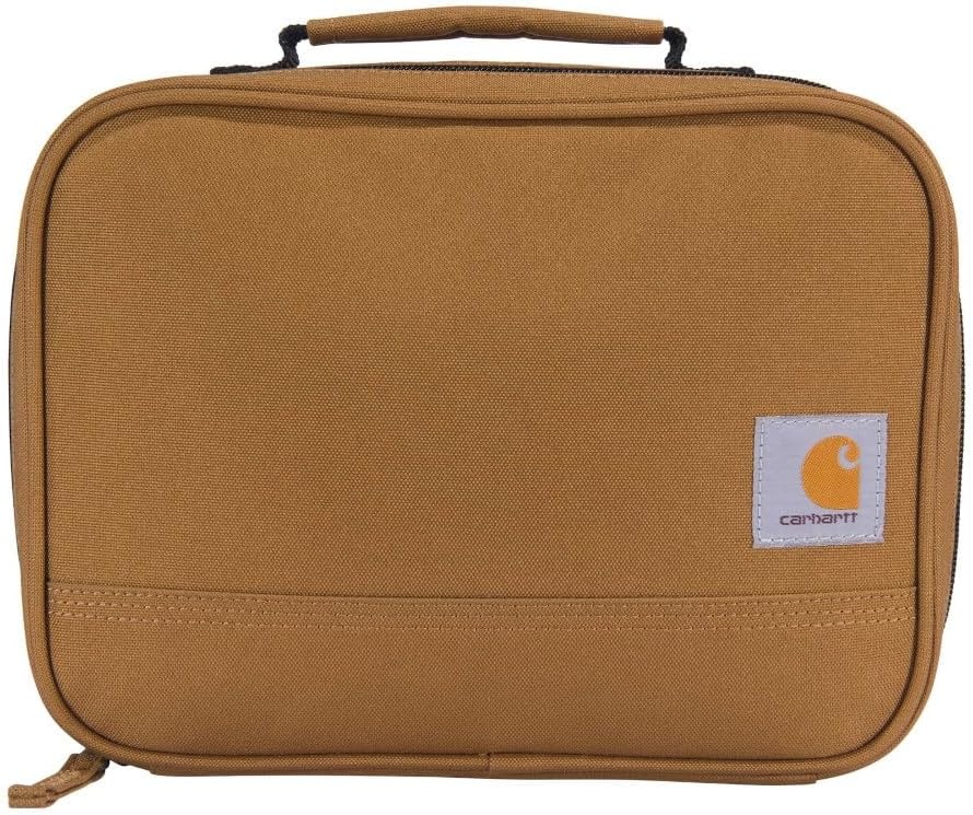 image:imageCarhartt Insulated Lunch Cooler For Men and Women Fully Insulated Lunch Pale for Everyday Use Carhartt Brown4 Can Carhartt Brown